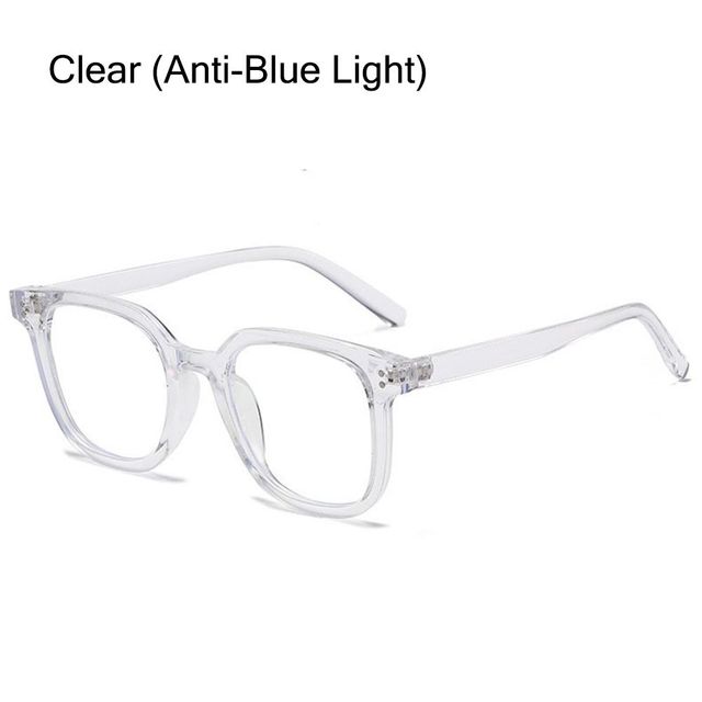 No Makeup Gradient Blush Square UV400 Protective Sunglasses