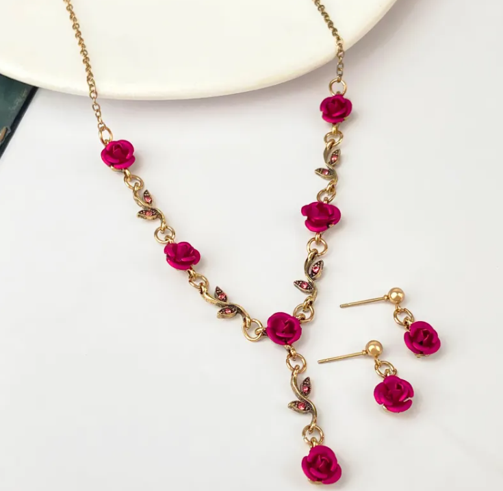 Timeless Rose Jewelry Set