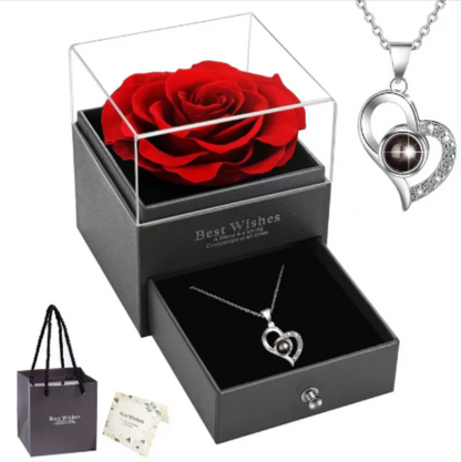 Sterling Silver Heart Jewelry Set