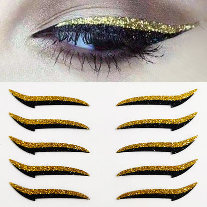Self-Adhesive Eyeshadow Stickers for Party Makeup