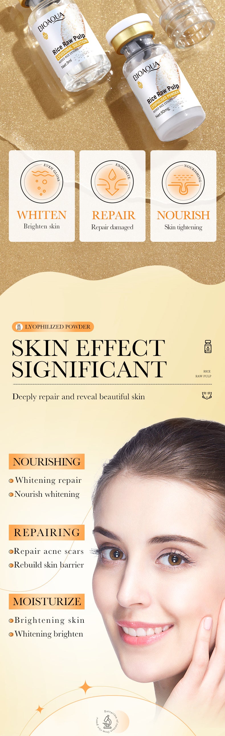 Whitening Repair Skin Care Set