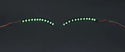 LED Light False Eyelashes