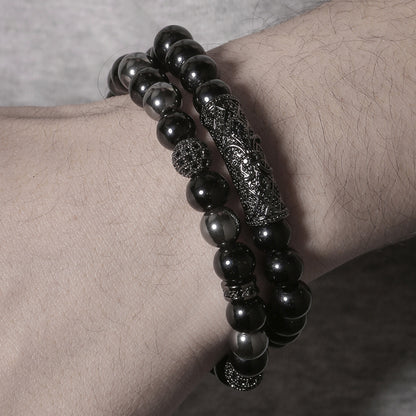 Lion Head Bracelet Set