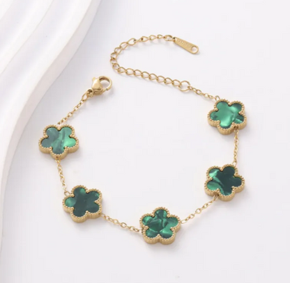 Flora Petal Stainless Jewelry Set