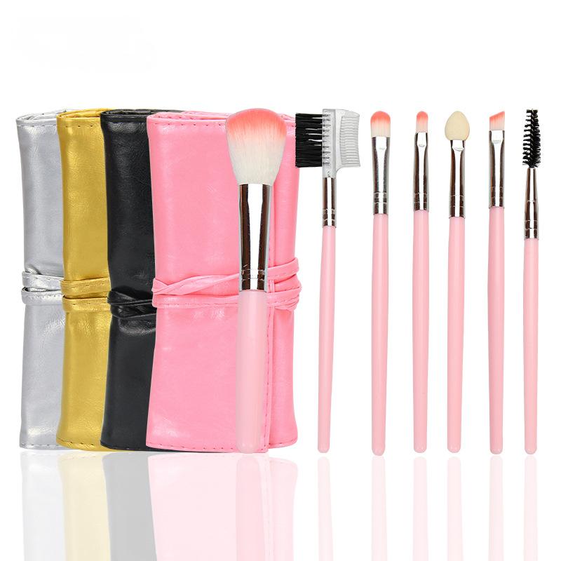 Beginner Makeup Brush Set with Eyeshadow and Face Brushes