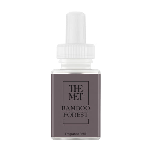 Pura & The Met Home Scent Refill - Smart Home Air Diffuser Fragrance - Up to 120-Hours of Luxury Fragrance - Household Essential - Clean & Safe Diffuser Fragrance - Single Refill Bamboo Forest