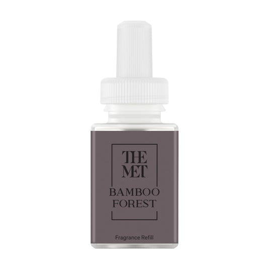 Pura & The Met Home Scent Refill - Smart Home Air Diffuser Fragrance - Up to 120-Hours of Luxury Fragrance - Household Essential - Clean & Safe Diffuser Fragrance - Single Refill Bamboo Forest