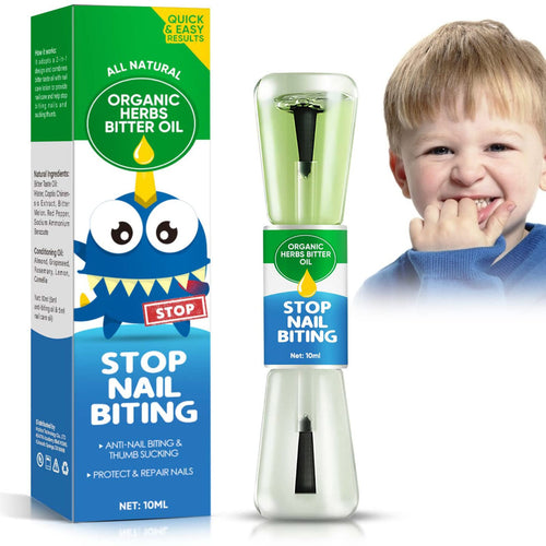 Nail Biting Treatment for Kids Thumb Sucking Stop for Kids Nail Polish for Kids Stop Sucking and Biting Nails Day Night Care