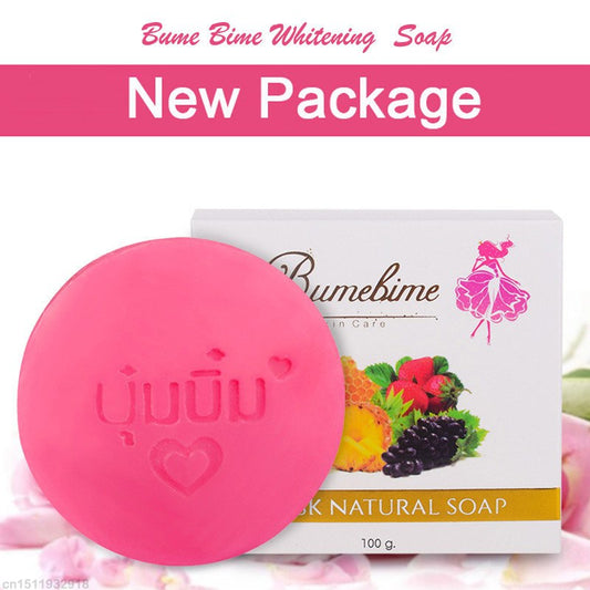 Bumebime Handmade White Natural Soap with Fruit Oils