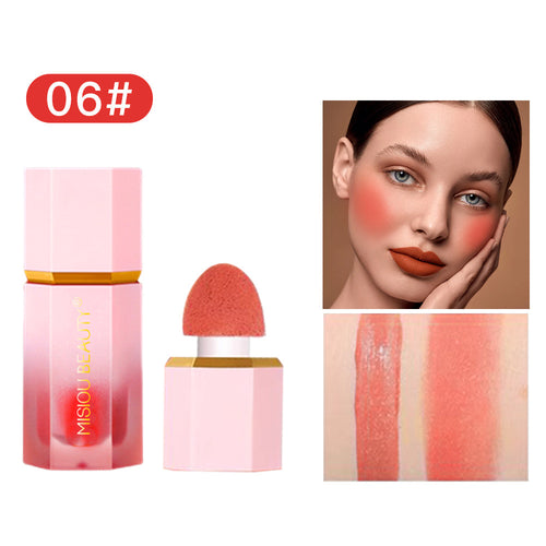 Long-Lasting Waterproof Liquid Blush Stick for Makeup
