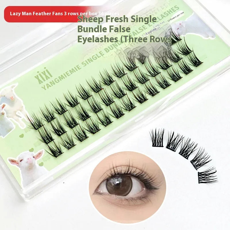 False Cluster Eyelashes