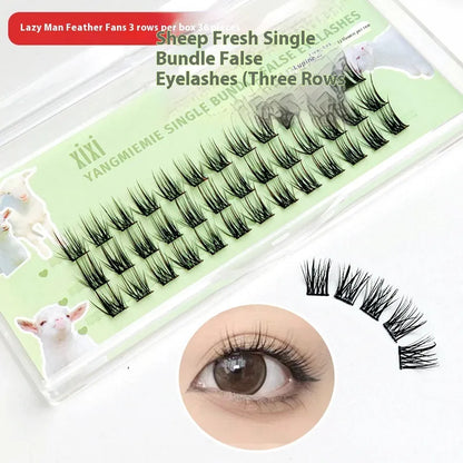 False Cluster Eyelashes