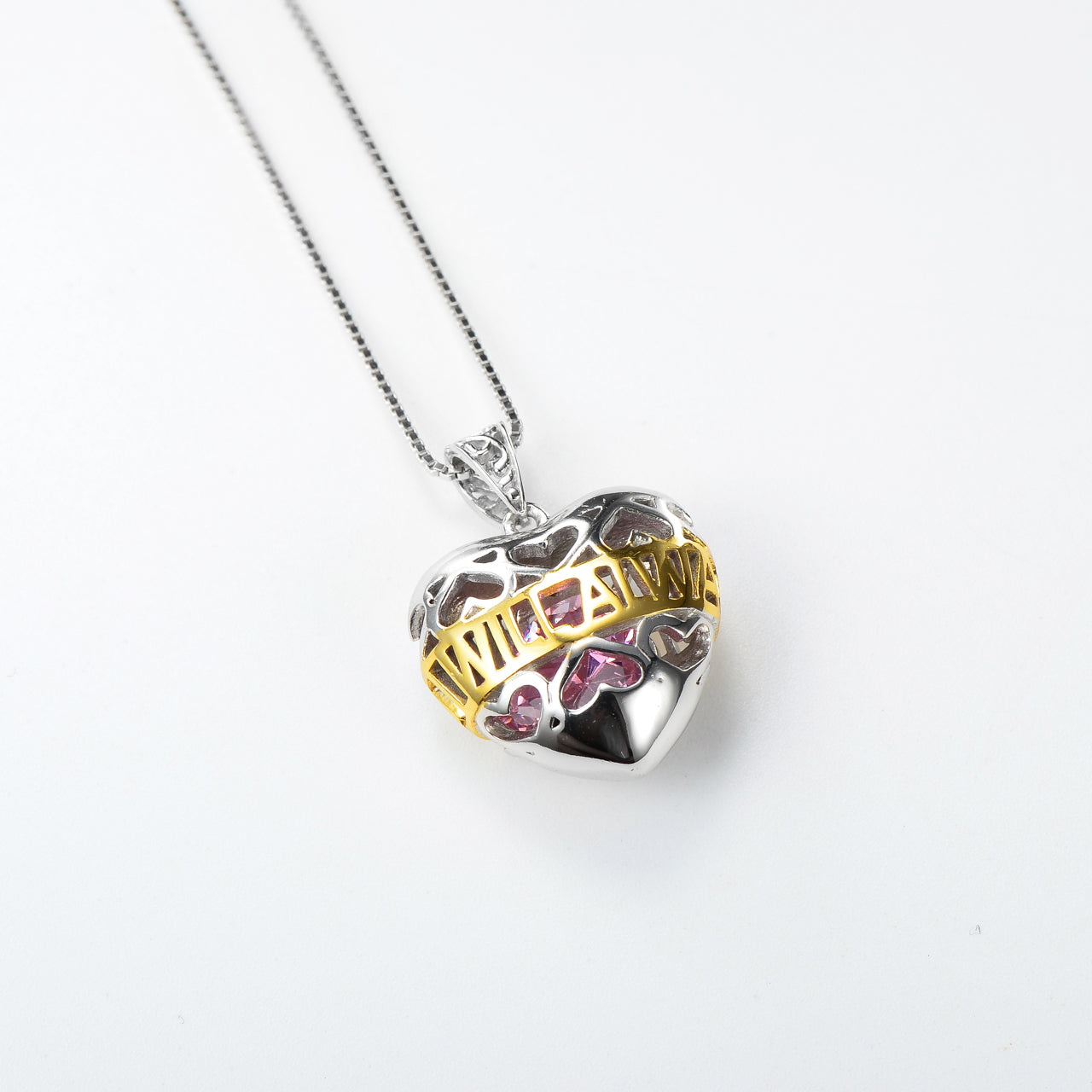 Heart Necklace for Women with Chain Pendant