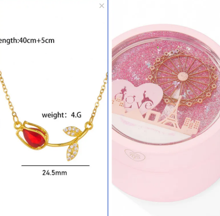 Ferris Wheel LED Jewelry Box