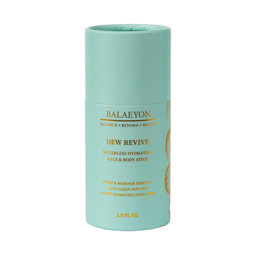 Balaeyon Dew Revive - Face & Body Hydration Balm 2oz Multipurpose Everyday Moisturizer Under Eye Balm Skin Soother Makeup Primer Natural Earthy Scent No Artifical Scent