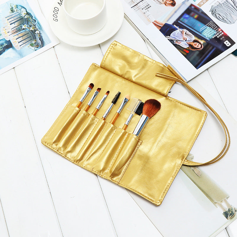 Beginner Makeup Brush Set with Eyeshadow and Face Brushes