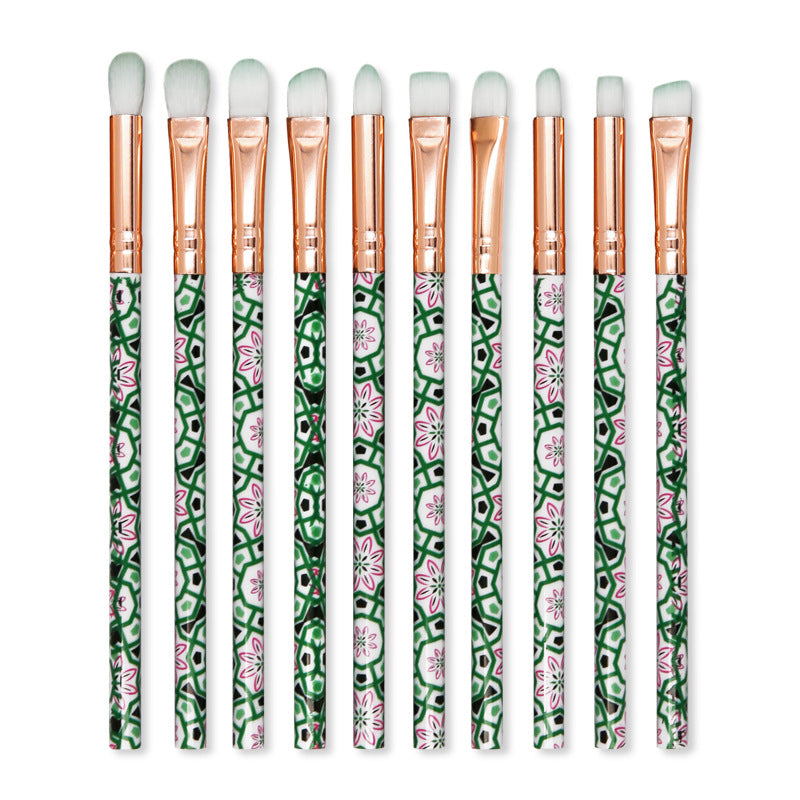 10 Marble Pattern Makeup Brushes and Eyeshadow Tools
