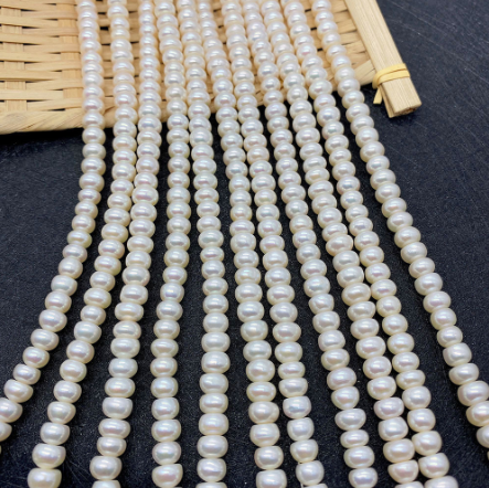 Natural Freshwater Pearl Loose Bead Necklace Accessories
