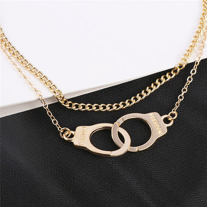 Silver Star Beads Double-Deck Anklet for Women