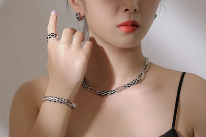Korean Elegance Diamond Jewelry Set