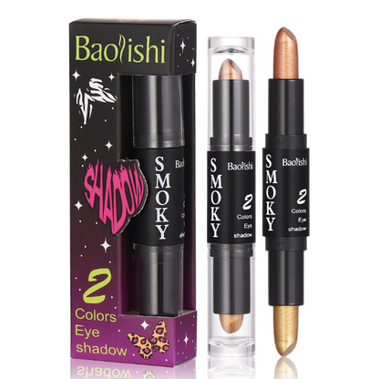 Dual-ended Makeup Concealer and Highlighter Stick
