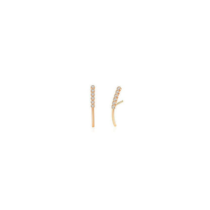 Silver Needle Jewelry Earrings