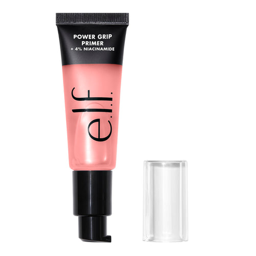e.l.f. Power Grip Primer + 4% Niacinamide Gel-Basierter & Feuchtigkeitsspendender Primer Für Das Gesicht Glättet Die Haut & Hellt Sie Auf Festigt Das Makeup Vegan & Tierversuchsfrei 24 ml
