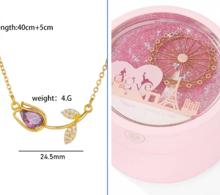 Ferris Wheel LED Jewelry Box