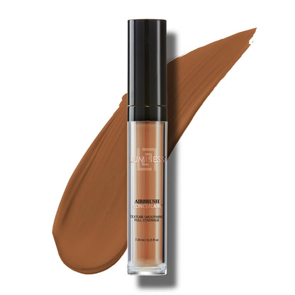 LUMINESS Under Eye Concealer for Dark Circles ConcealAir (Warm Tan) - Weightless Coverage & Crease-Resistant Makeup Concealer to Even Out Skin Tones & Help Reduce Dark Spots & Blemishes - 0.25 fl oz
