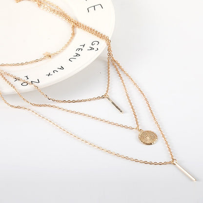 Multi-Layer Star Pendant Necklace for Fashion Lovers