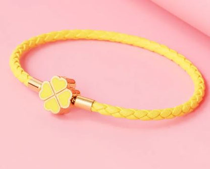 Four-Leaf Clover Lucky Bracelet