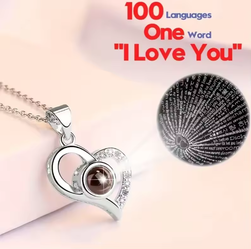 Heart-Shaped Sterling Silver Jewelry Set