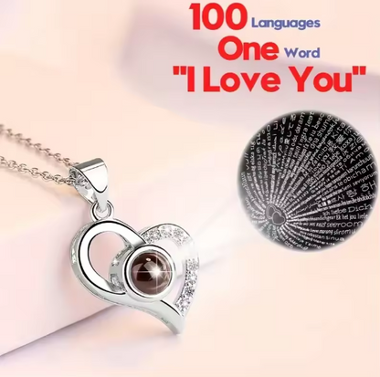 Heart-Shaped Sterling Silver Jewelry Set