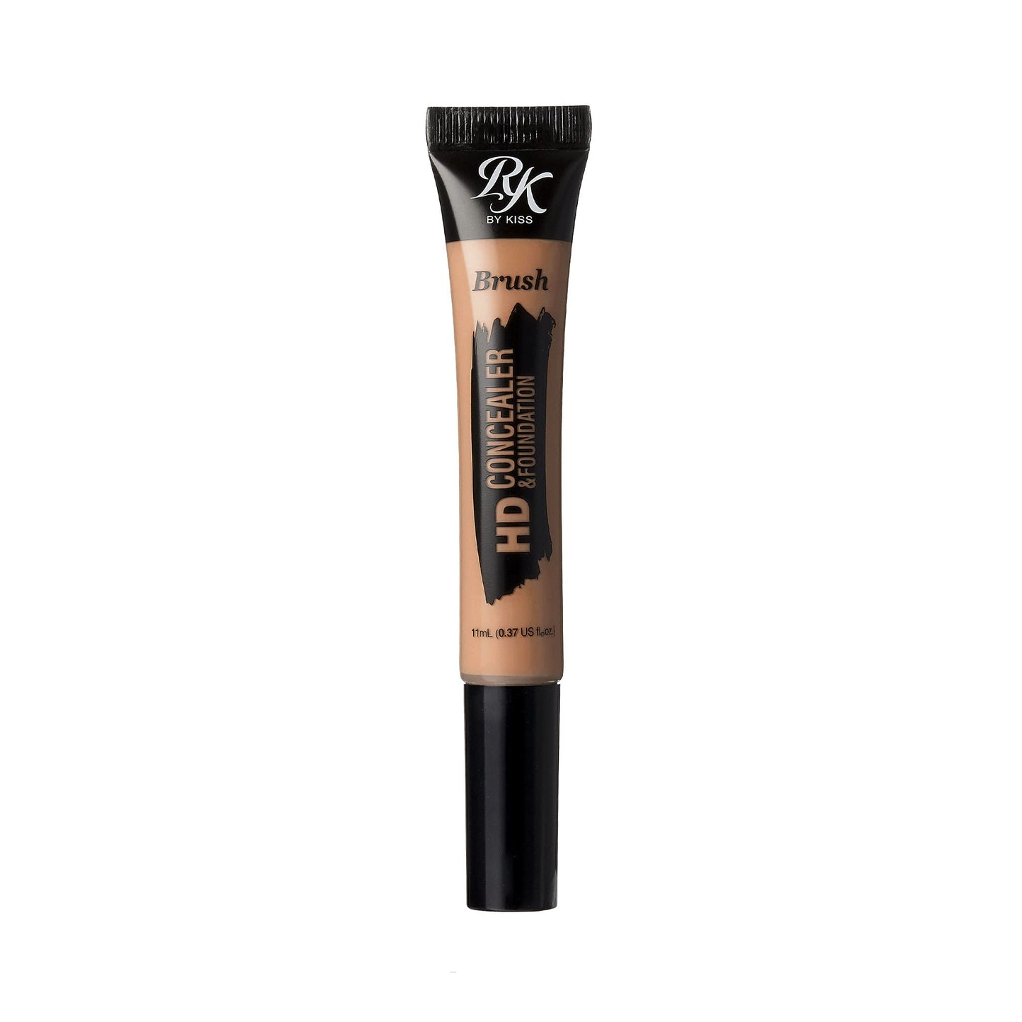 Ruby Kisses HD Concealer & Foundation Flawless Full Cover Brush Face Makeup (Cool Tan)