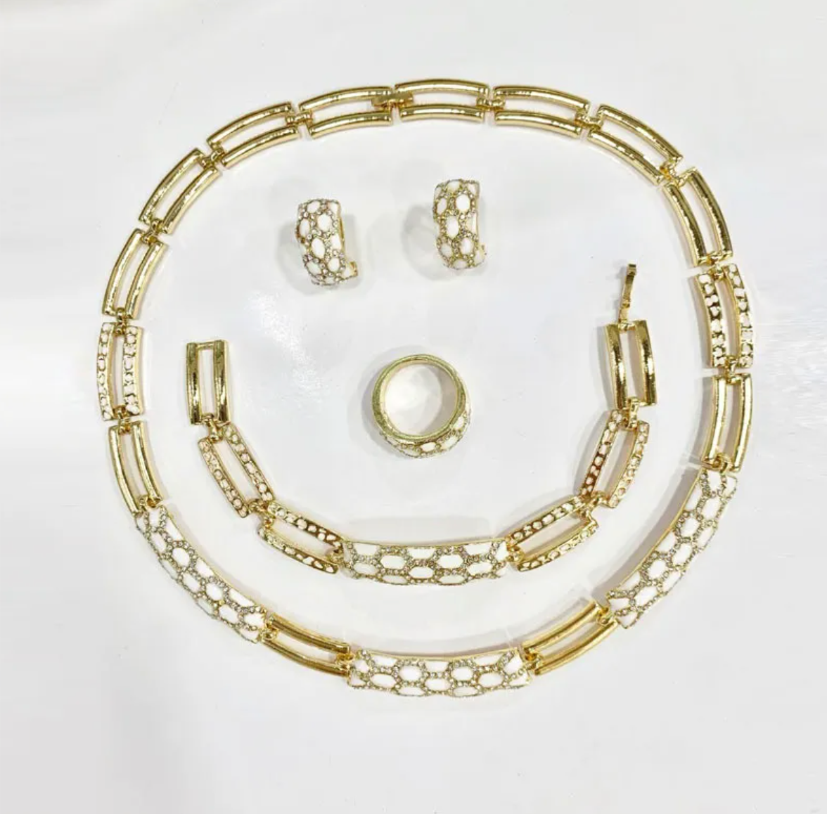 Korean Elegance Diamond Jewelry Set