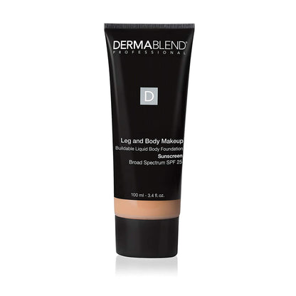 Dermablend Leg and Body Makeup Foundation with SPF 25 25W Light Sand 3.4 Fl. Oz.