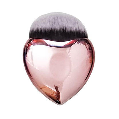 Heart-Shaped Makeup Brushes, Foundation and Blush Brush