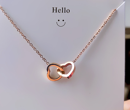 S925 Sterling Silver Heart Pendant Necklace with Zirconia