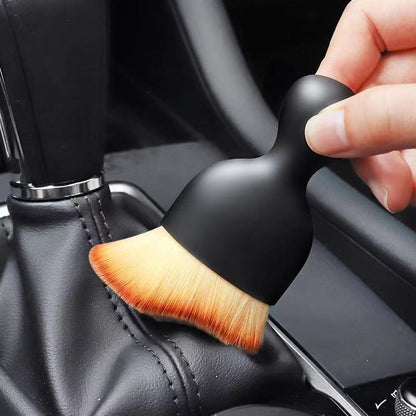 Curved Foundation Brush and Contour Makeup Brush Set