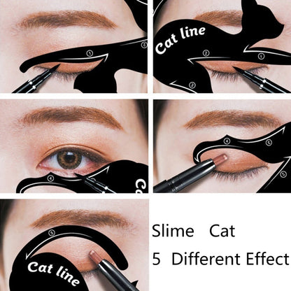 Cat Eye Makeup Tool - Eyeliner and Eyeshadow Stencil