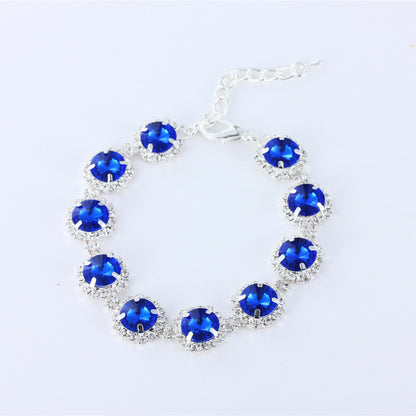 Rhinestone Dog Necklace Jewelry