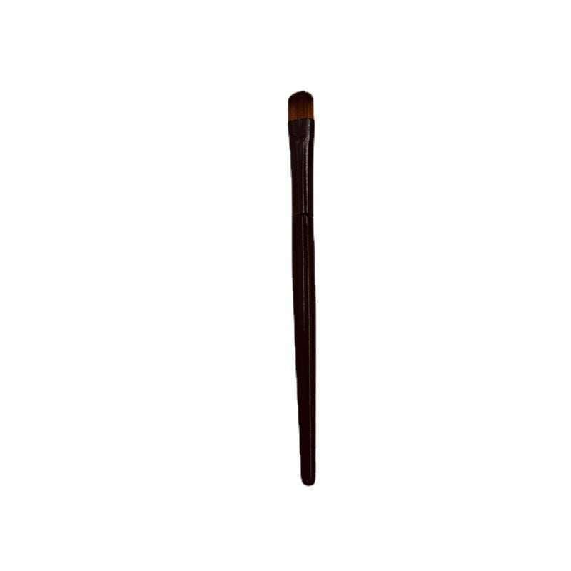 Black Round Head Eyeshadow Brush - Multi-Color Makeup Tool