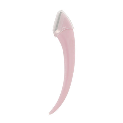 Korean Style Pink Eyebrow Scissors with Comb Tool