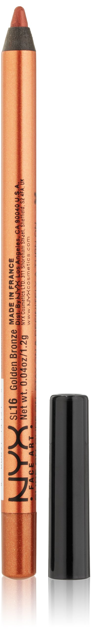 NYX PROFESSIONAL MAKEUP Slide On Pencil Waterproof Eyeliner Pencil - Golden Bronze
