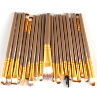 Makeup Brush Set – Loose Powder, Blush & Eyeshadow Brushes