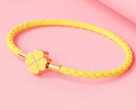 Four-Leaf Clover Lucky Bracelet
