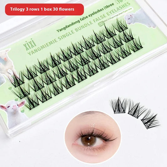 False Cluster Eyelashes