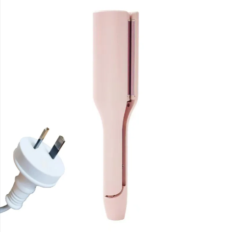 French Deep V Hair Curler – 32MM Big Wave & Water Ripple Curling Iron