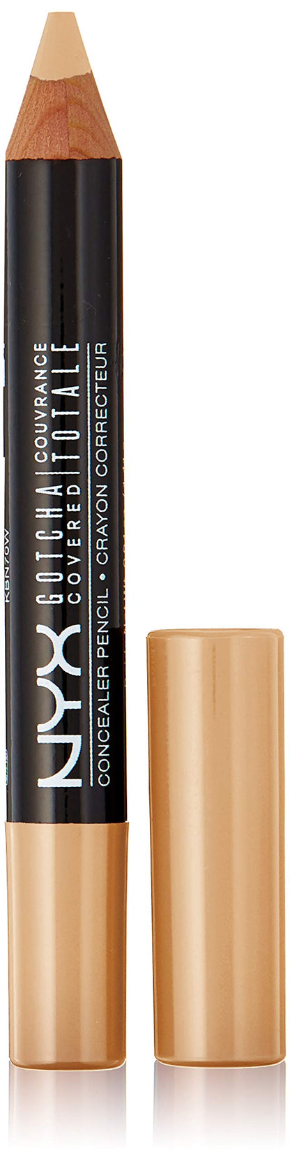 NYX Professional Makeup Gotcha Covered Concealer Pen Beige 0.04 Ounce