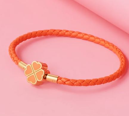Four-Leaf Clover Lucky Bracelet